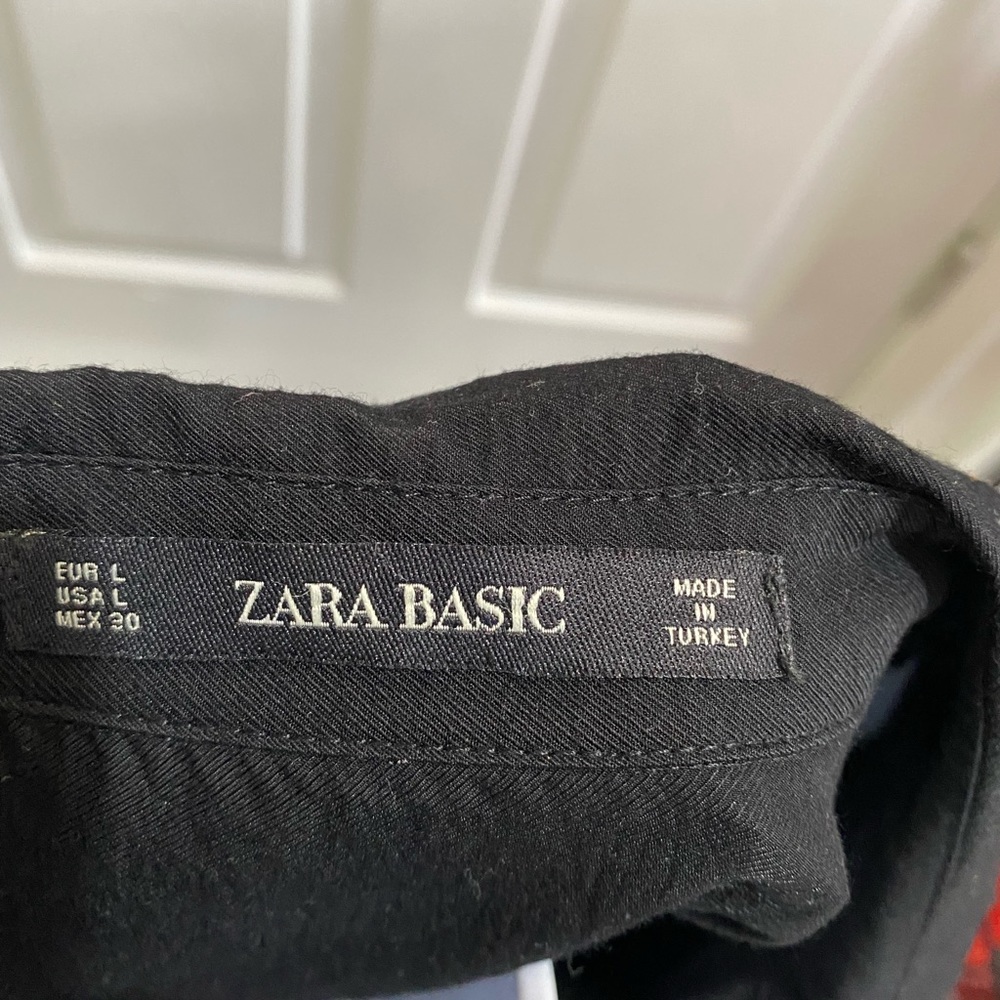 Zara Basic Button Down Romper - image 7